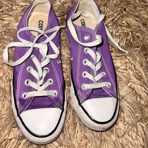 Converse Kids Purple Sneakers